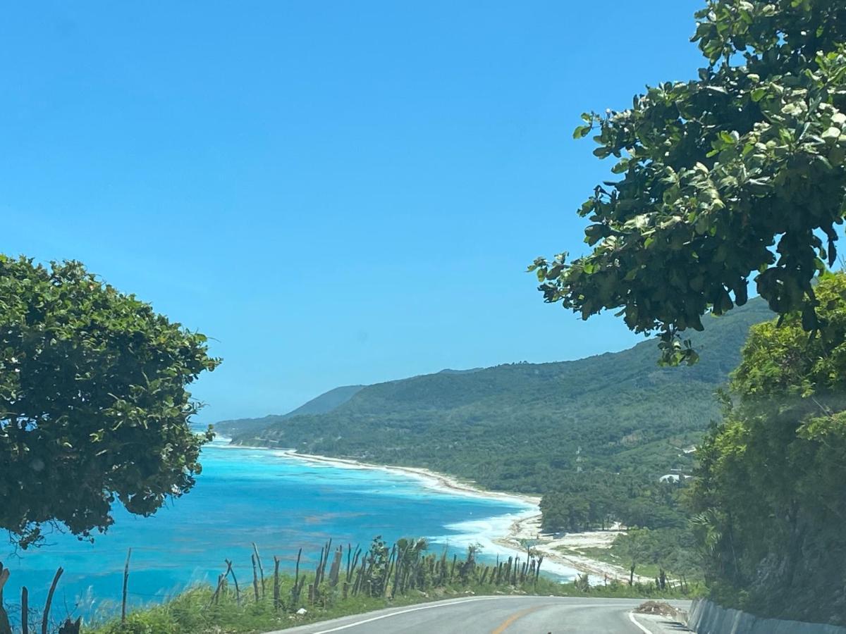 Beachfront Apartment, Quiet 4 Beds, 1 Bath, Ac, Wi-Fi, Hot Water, In Paraiso Near Los Patos Kültér fotó
