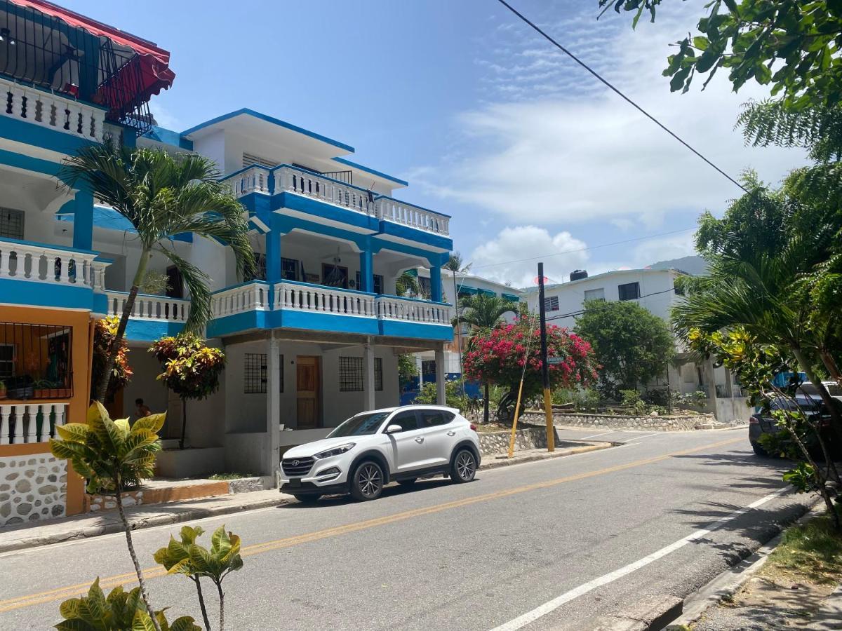Beachfront Apartment, Quiet 4 Beds, 1 Bath, Ac, Wi-Fi, Hot Water, In Paraiso Near Los Patos Kültér fotó