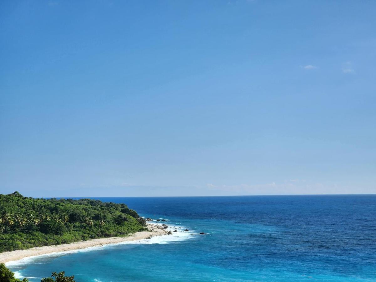 Beachfront Apartment, Quiet 4 Beds, 1 Bath, Ac, Wi-Fi, Hot Water, In Paraiso Near Los Patos Kültér fotó