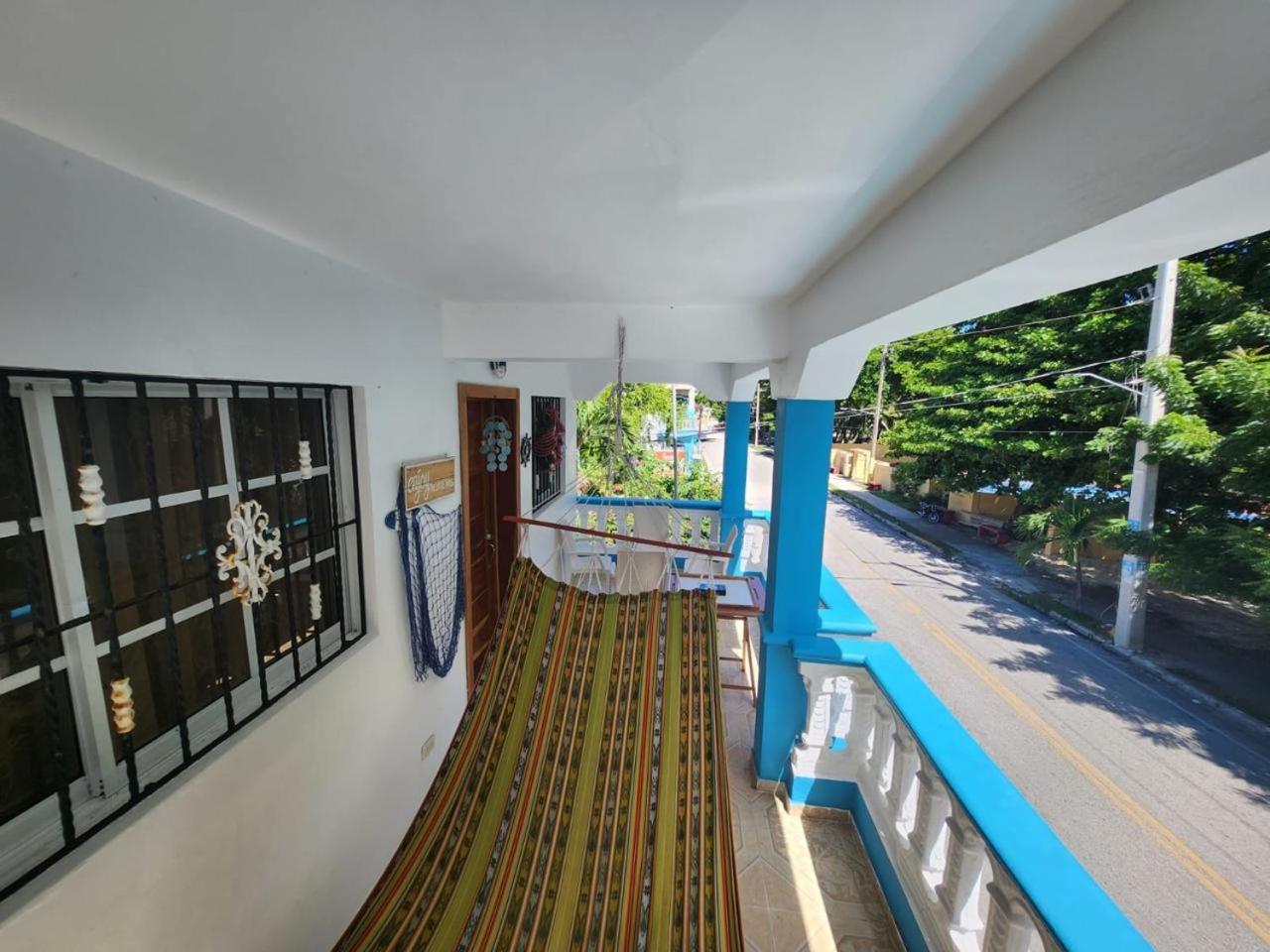 Beachfront Apartment, Quiet 4 Beds, 1 Bath, Ac, Wi-Fi, Hot Water, In Paraiso Near Los Patos Kültér fotó